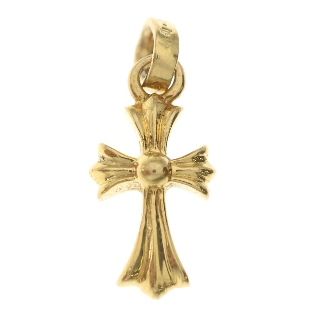 CHROME HEARTS(クロムハーツ) 22K CRS BBYFAT ベイビーファットクロス ペンダントトップ ゴールドBCA037