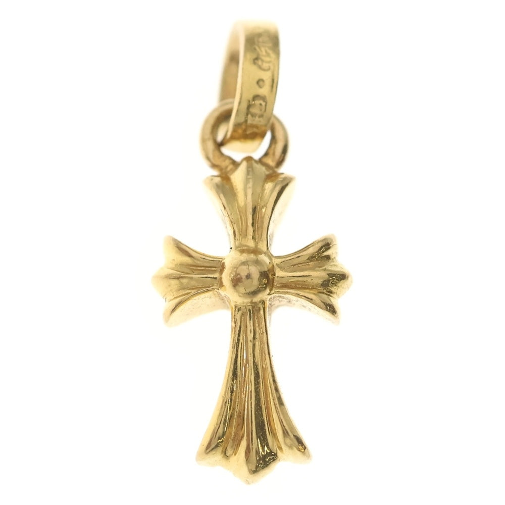 CHROME HEARTS(クロムハーツ) 22K CRS BBYFAT ベイビーファットクロス ペンダントトップ ゴールドBCA037