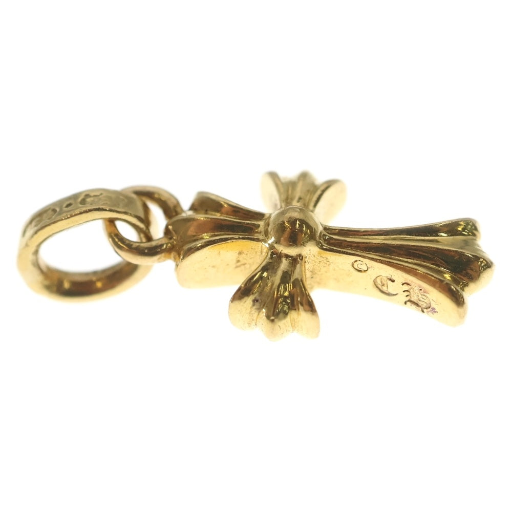 CHROME HEARTS(クロムハーツ) 22K CRS BBYFAT ベイビーファットクロス ペンダントトップ ゴールドBCA037