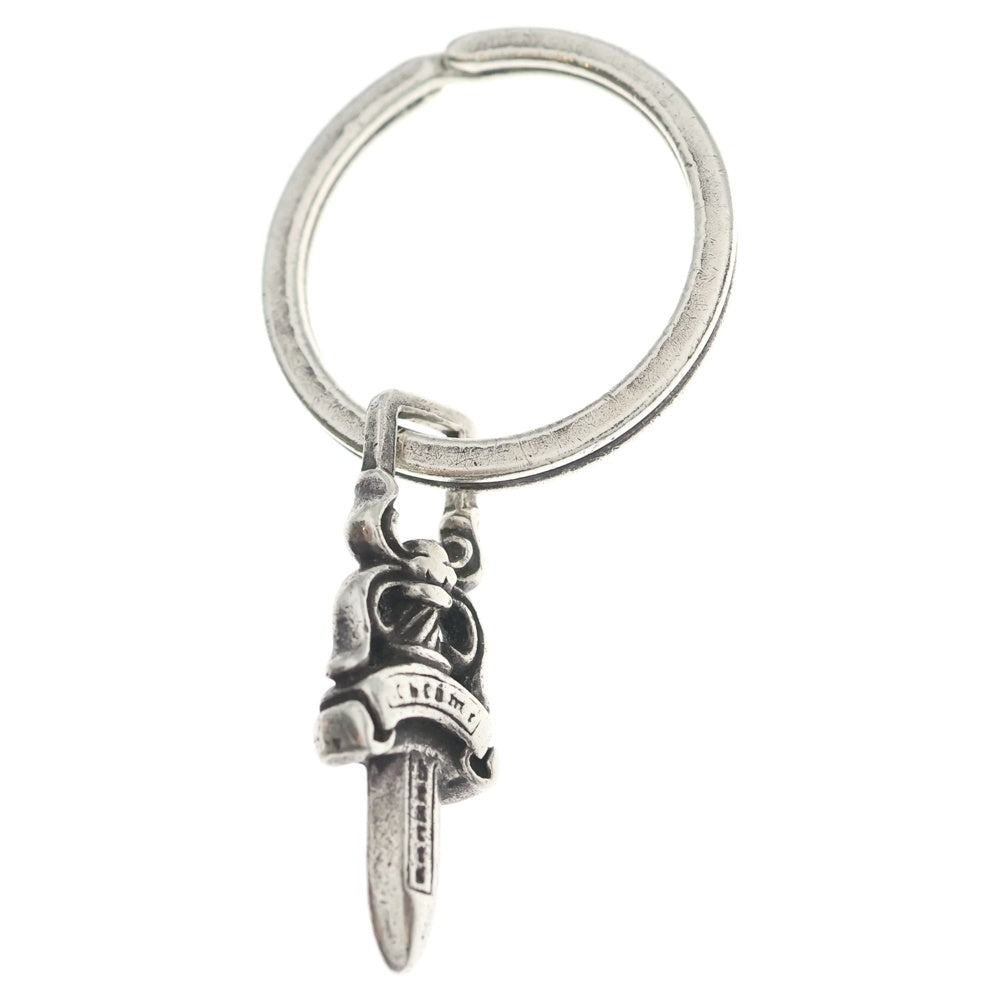 CHROME HEARTS(クロムハーツ) RNG&No5 DGGR #5ダガー キーリング シルバー