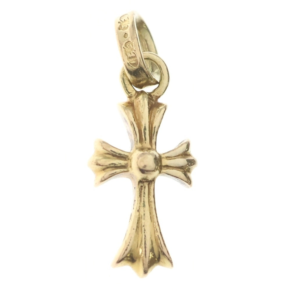 CHROME HEARTS(クロムハーツ) 22K CRS BBYFAT ベイビーファットクロス ペンダントトップ ゴールドBCA037