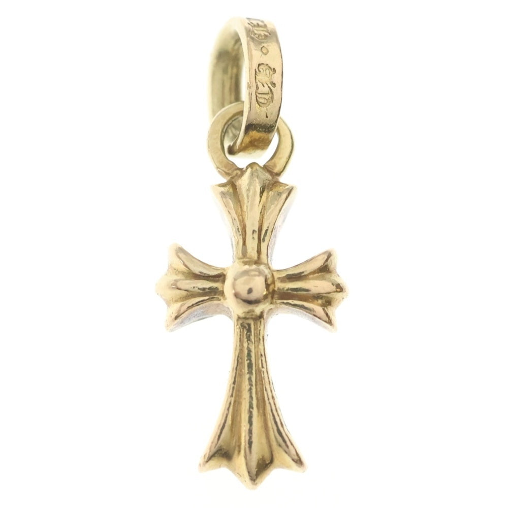 CHROME HEARTS(クロムハーツ) 22K CRS BBYFAT ベイビーファットクロス ペンダントトップ ゴールドBCA037