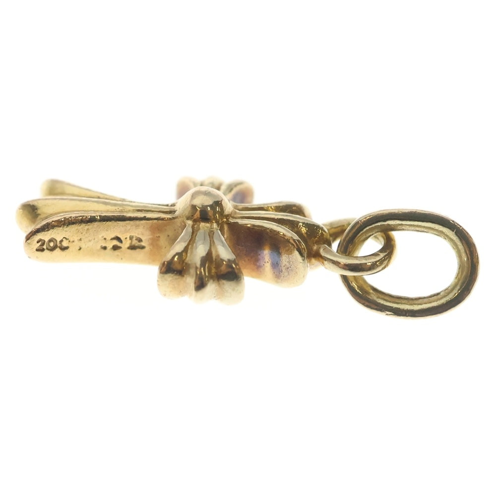 CHROME HEARTS(クロムハーツ) 22K CRS BBYFAT ベイビーファットクロス ペンダントトップ ゴールドBCA037