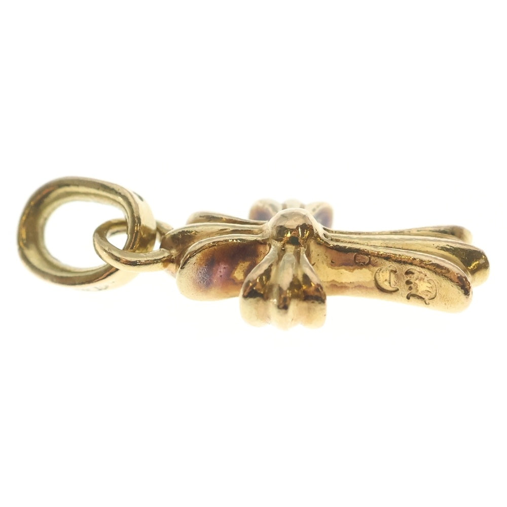 CHROME HEARTS(クロムハーツ) 22K CRS BBYFAT ベイビーファットクロス ペンダントトップ ゴールドBCA037