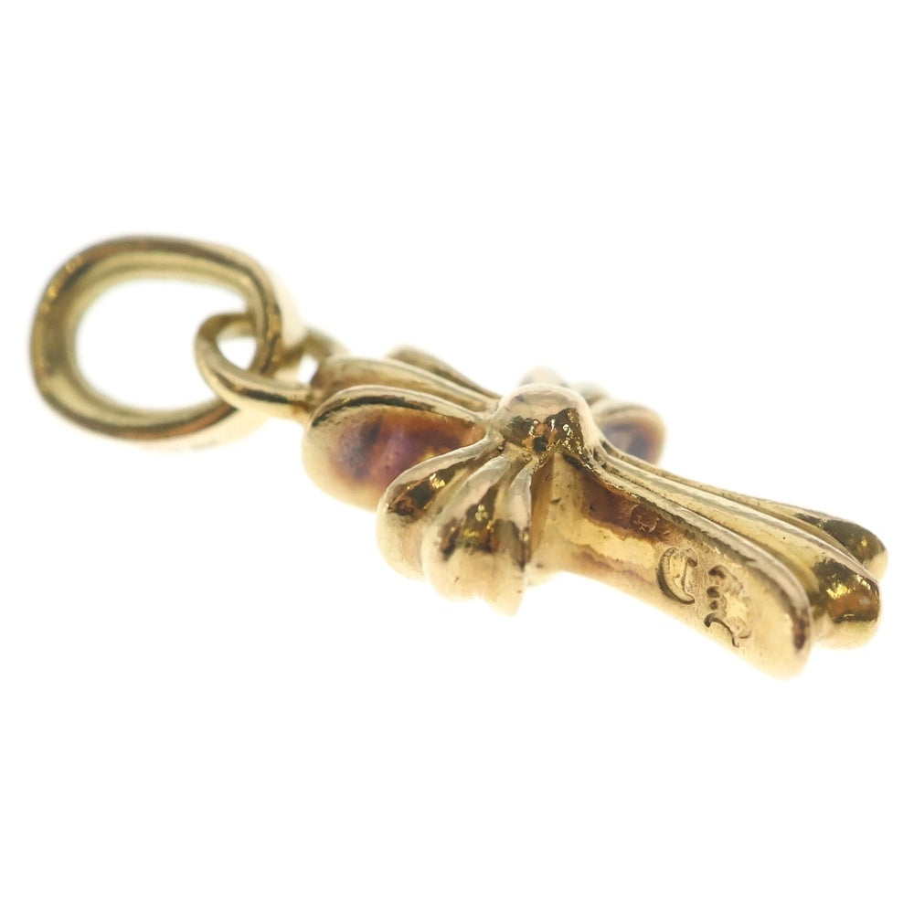 CHROME HEARTS(クロムハーツ) 22K CRS BBYFAT ベイビーファットクロス ペンダントトップ ゴールドBCA037