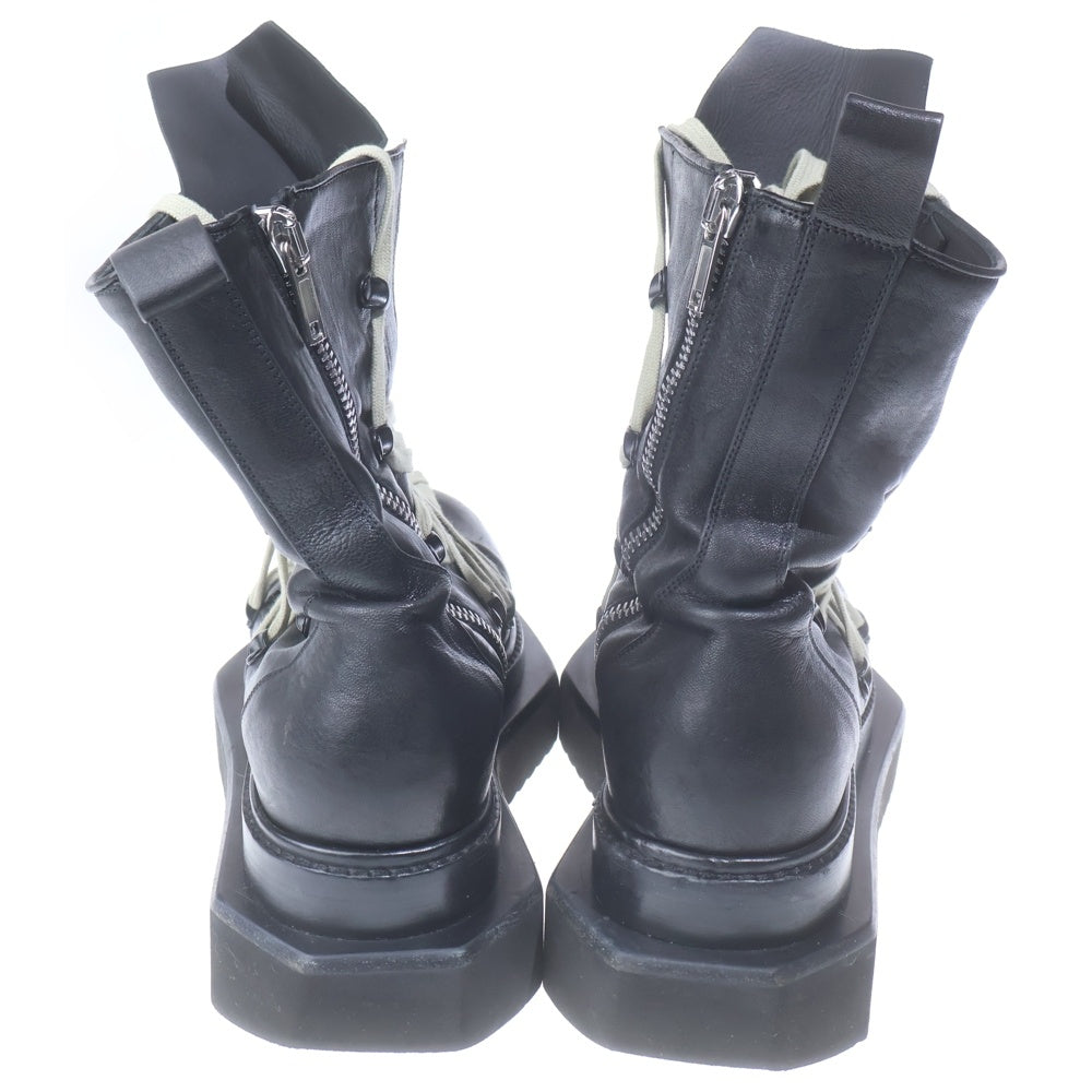 Rick Owens(リックオウエンス) ペンタレースド ターボ サイクロプス メガレース サイドゴアブーツ ブラック