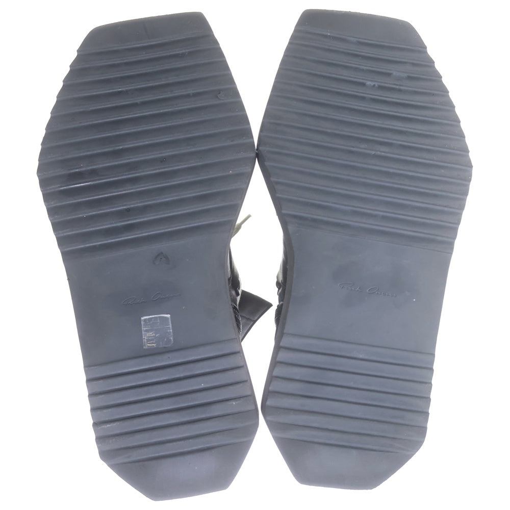 Rick Owens(リックオウエンス) ペンタレースド ターボ サイクロプス メガレース サイドゴアブーツ ブラック