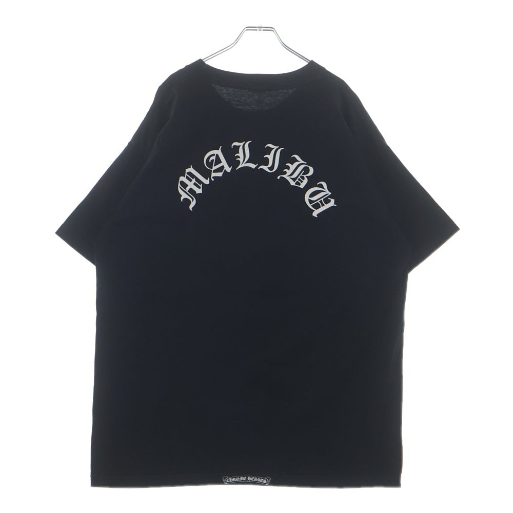 CHROME HEARTS(クロムハーツ) OLD オールド マリブ限定プリント 半袖Tシャツ ブラック