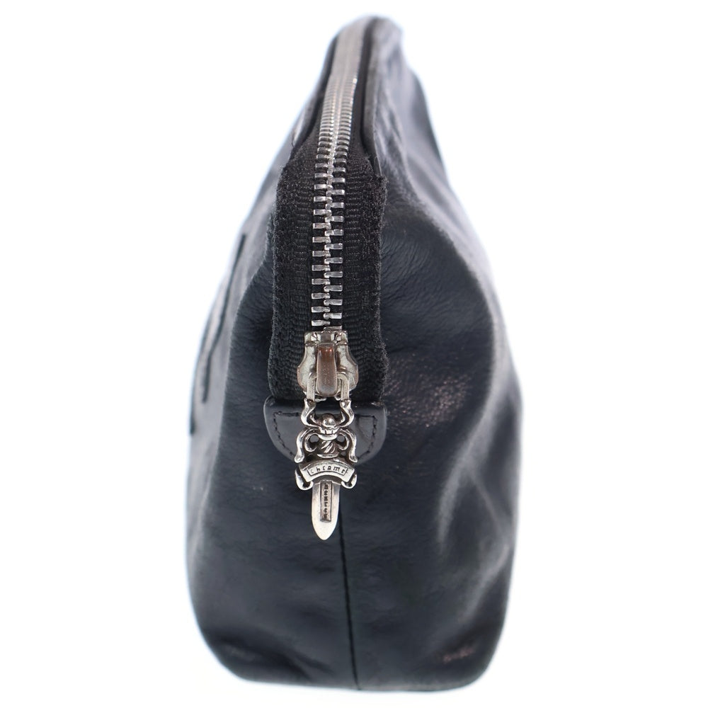 CHROME HEARTS(クロムハーツ) INSANITY CH PLS インサニティ CHプラスパッチレザーポーチ ブラック
