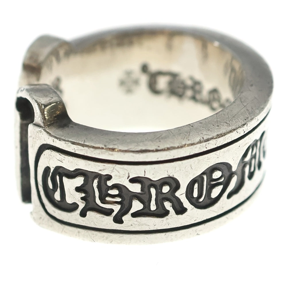 CHROME HEARTS(クロムハーツ) LG SCROLL LABEL ラージスクロールラベル リング シルバーBCA383