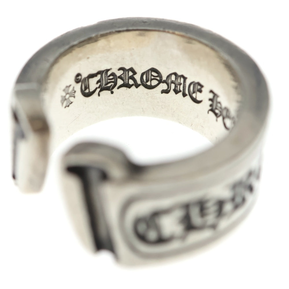 CHROME HEARTS(クロムハーツ) LG SCROLL LABEL ラージスクロールラベル リング シルバーBCA383