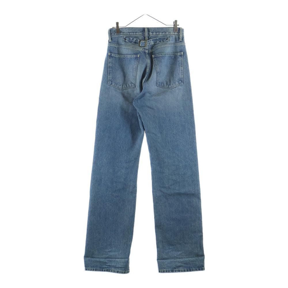 Maison Martin Margiela(メゾンマルタンマルジェラ) シンチバック ターンアップジーンズ デニムパンツ インディゴ S50LA0233 S30561