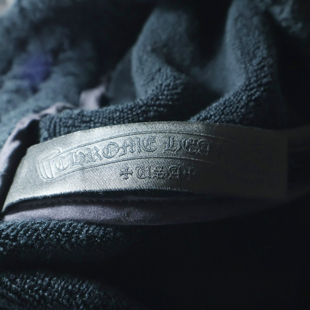 CHROME HEARTS(クロムハーツ) CHプラス総柄 スクロールラベル付き ショートパンツ ブラック