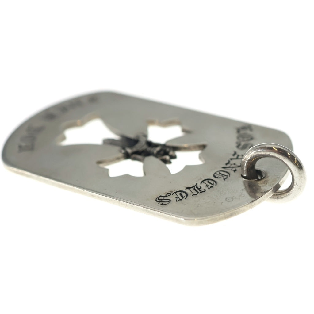 CHROME HEARTS(クロムハーツ) D TAG LRG LTD ラージドッグタグ LA限定ラージドッグタグネックレストップ