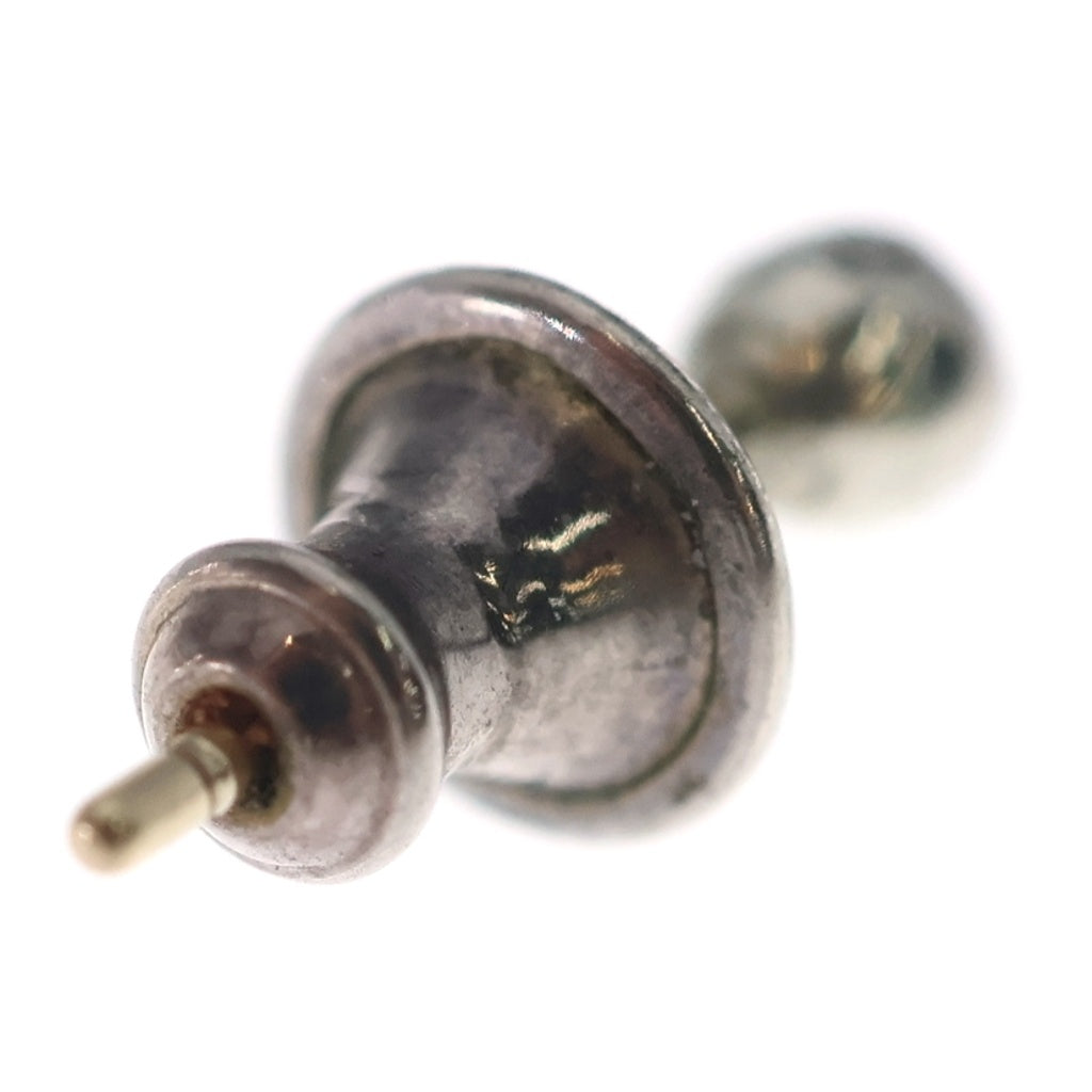CHROME HEARTS(クロムハーツ) STUD CRS BALL MINI ミニクロスボールスタッド ピアス シルバー