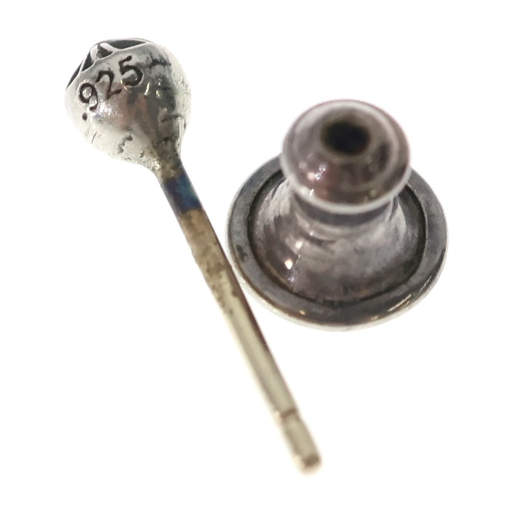 CHROME HEARTS(クロムハーツ) STUD CRS BALL MINI ミニクロスボールスタッド ピアス シルバー