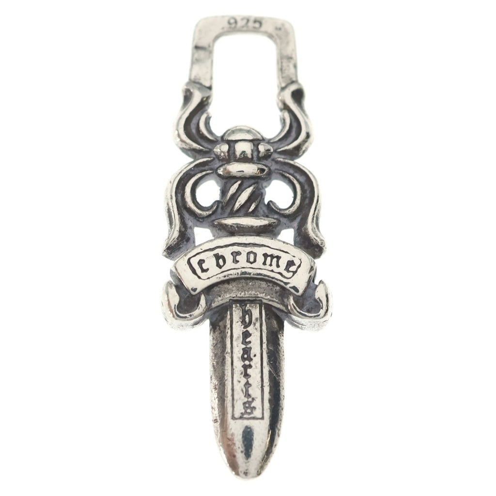 CHROME HEARTS(クロムハーツ) #5 DAGGER ZIP1 ダガージップ シルバーネックレストップ シルバー
