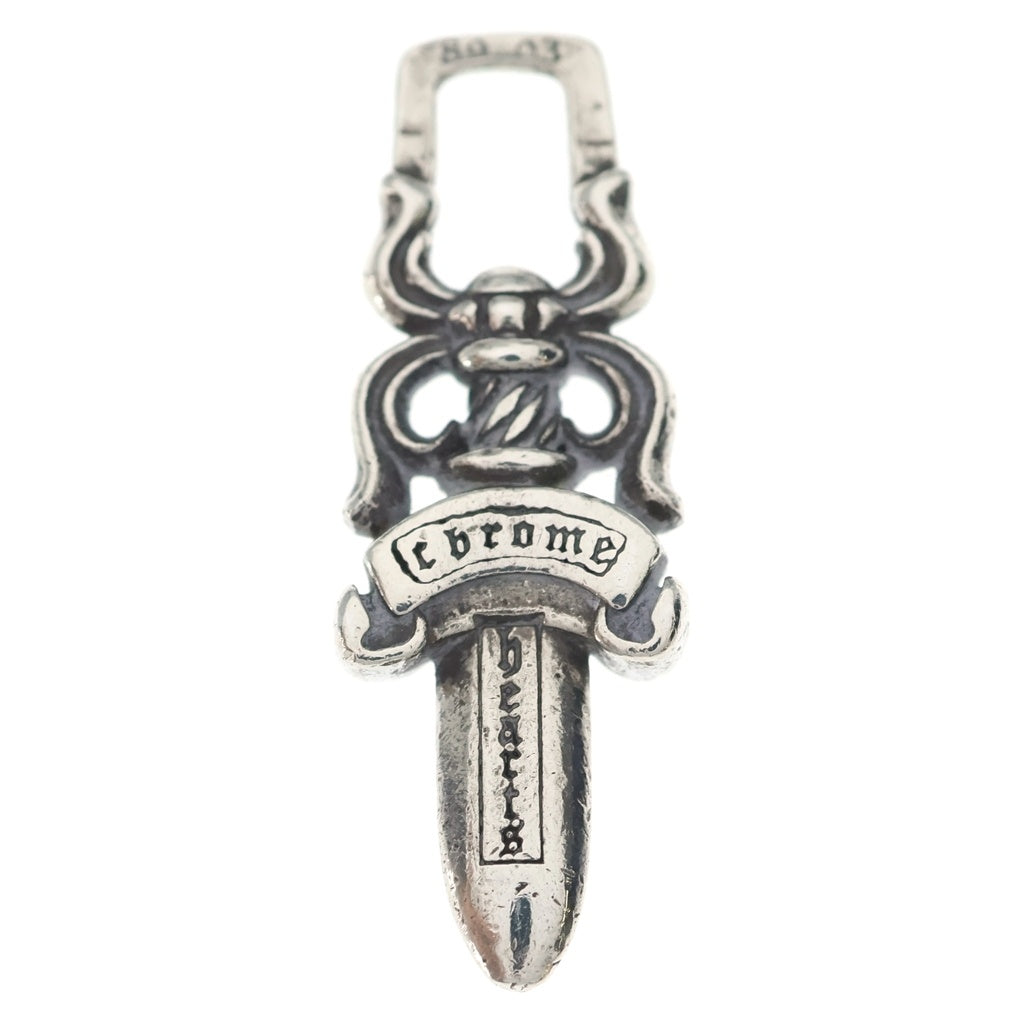 CHROME HEARTS(クロムハーツ) #5 DAGGER ZIP1 ダガージップ シルバーネックレストップ シルバー