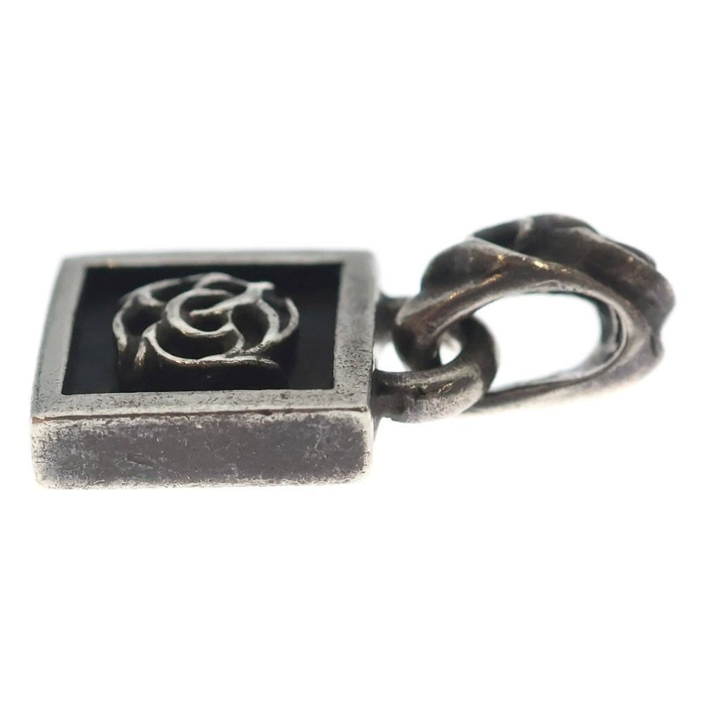 CHROME HEARTS(クロムハーツ) FRAMED FLRL フレームド フローラル チャーム ペンダントトップ シルバー