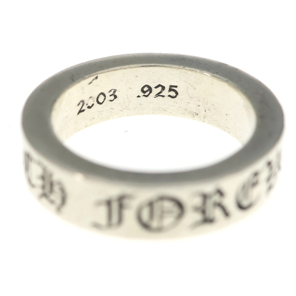 CHROME HEARTS(クロムハーツ) 6mm SPACER FOREVER 6mmスペーサーリング フォーエバーシルバーBCA337