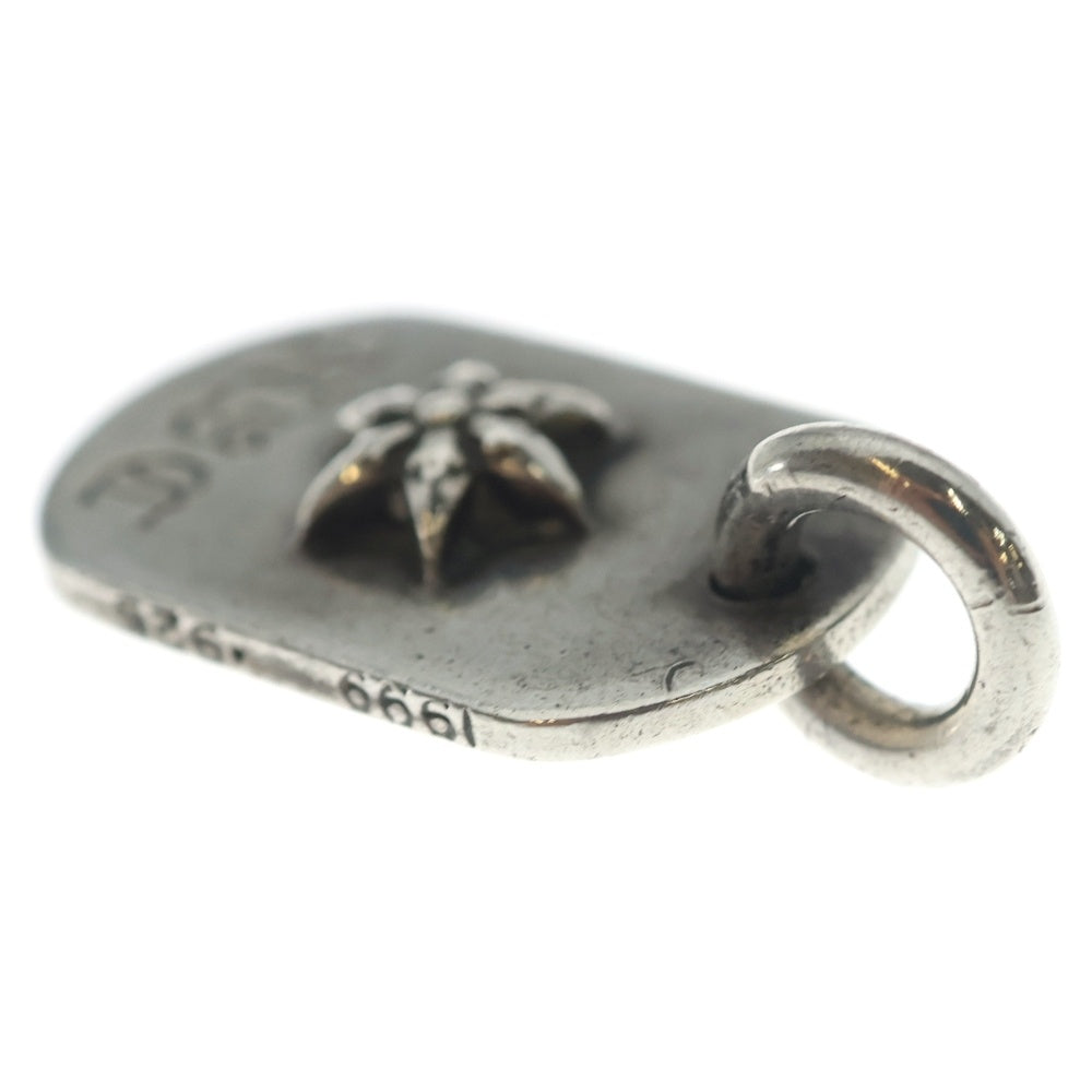 CHROME HEARTS(クロムハーツ) RAISED STAR DOGTAG NYC限定 レイズドスター ドッグタグ ペンダントトップ シルバー