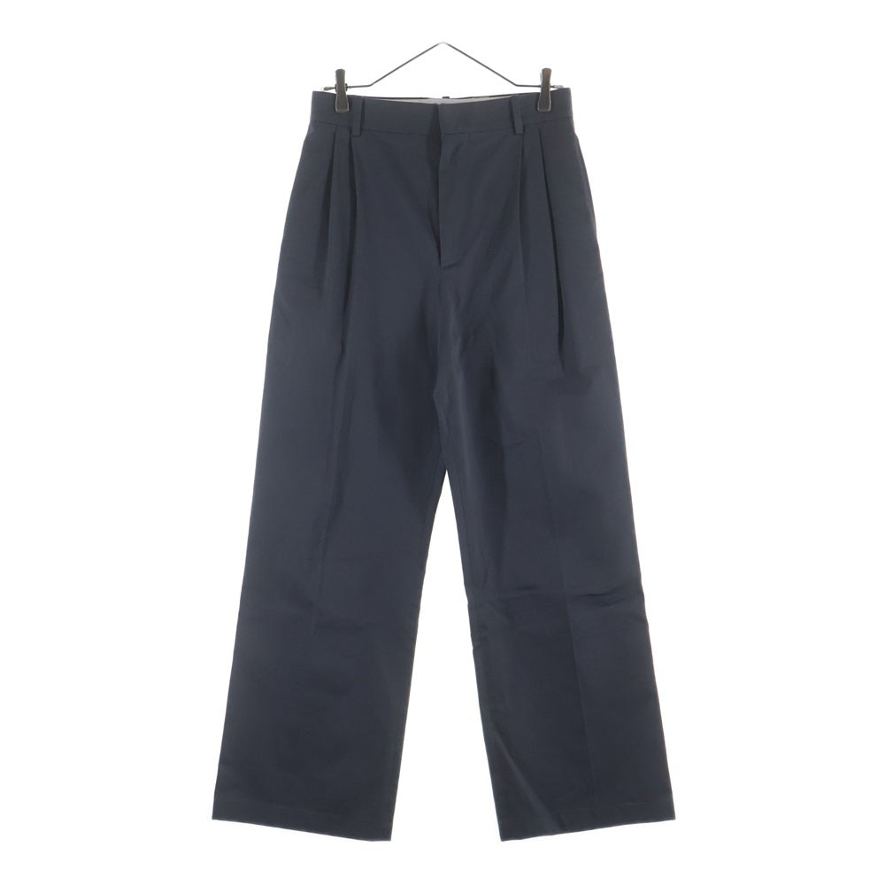 LOEWE(ロエベ) アナグラム刺繍 センタープレス チノパンツ グレー H526Y04WEB