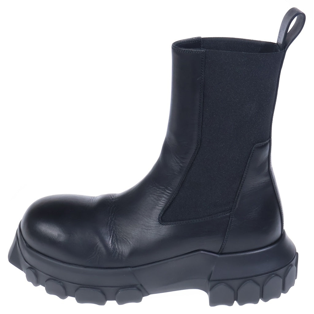 Rick Owens(リックオウエンス) BEATLE BOZO TRACTOR サイドゴアトラクターブーツ ブラック