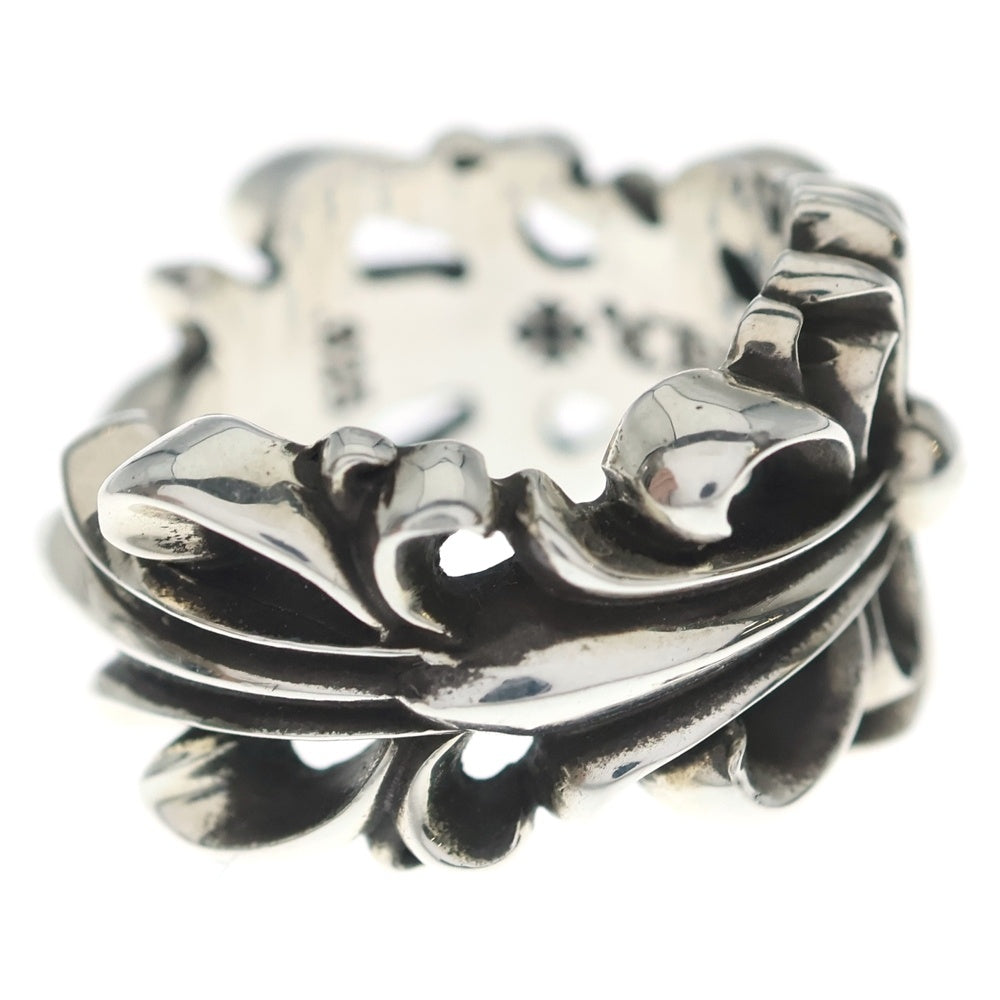 CHROME HEARTS(クロムハーツ) DBL FLRL CRS ダブルフローラルクロス リング シルバー BCA390