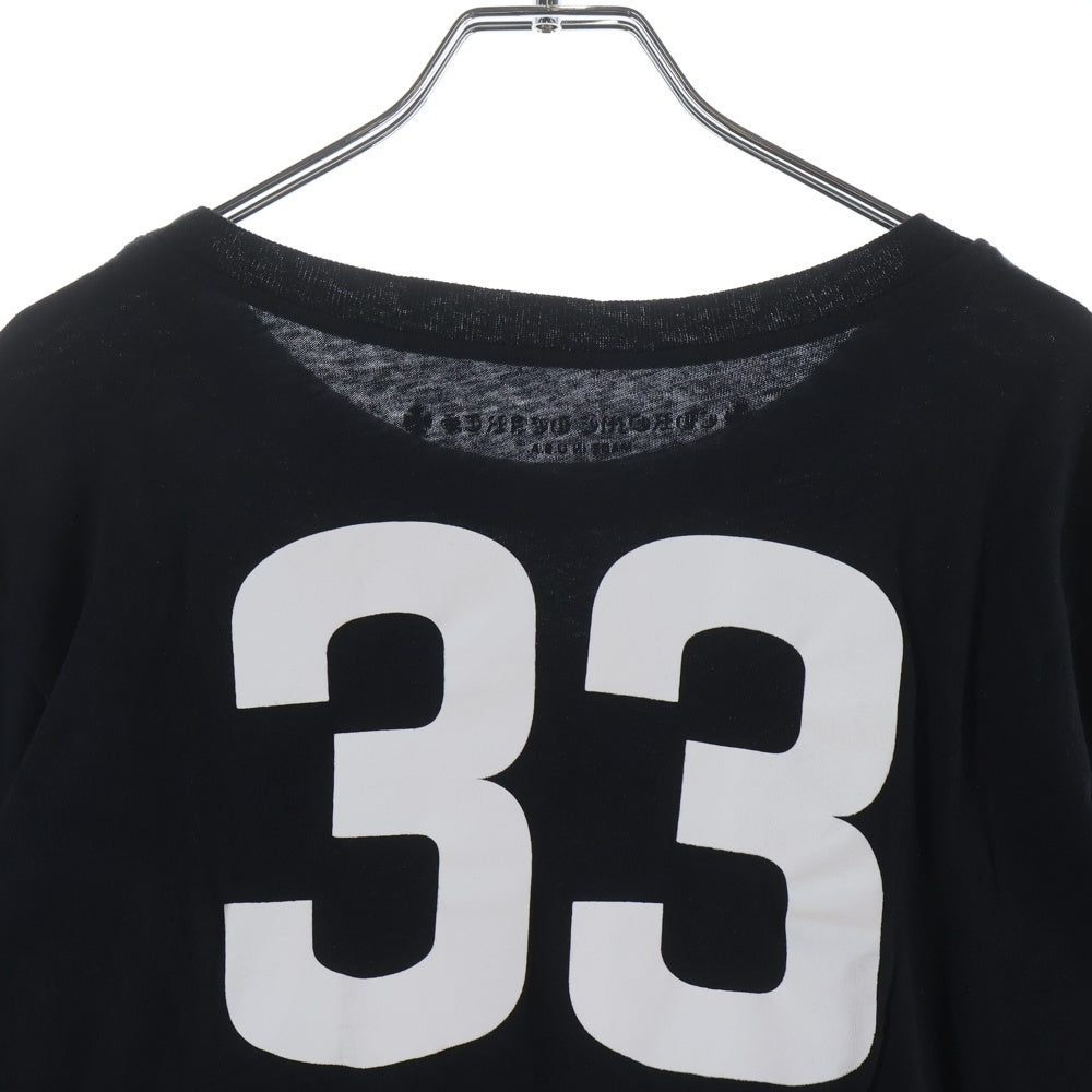トップス Chrome Hearts Roller Skates Horseshoe Chrome Hearts Roller Skates Horseshoe Black Short Sleeve Tee - SRM