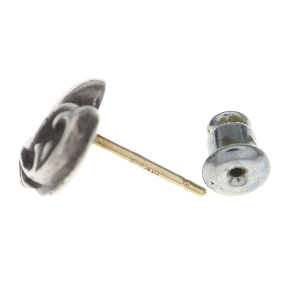 CHROME HEARTS(クロムハーツ) STUD HEART ハート スタッドピアス シルバー BCA112
