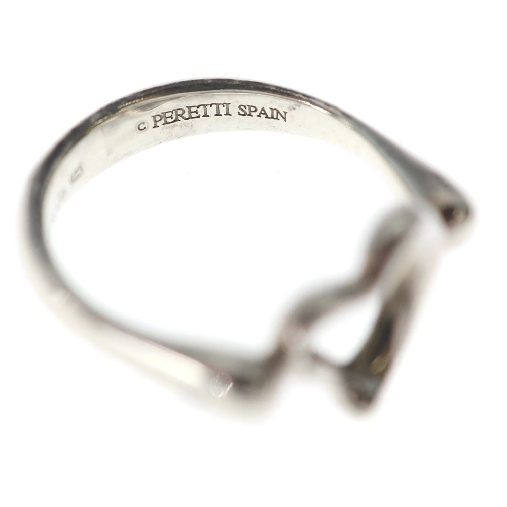 TIFFANY & Co.(ティファニー) オープンハートリング シルバー レディース