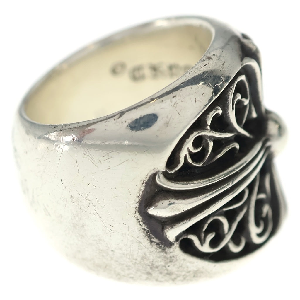 CHROME HEARTS(クロムハーツ) CLASSIC OVAL クラシックオーバルクロス リング シルバー BCA340