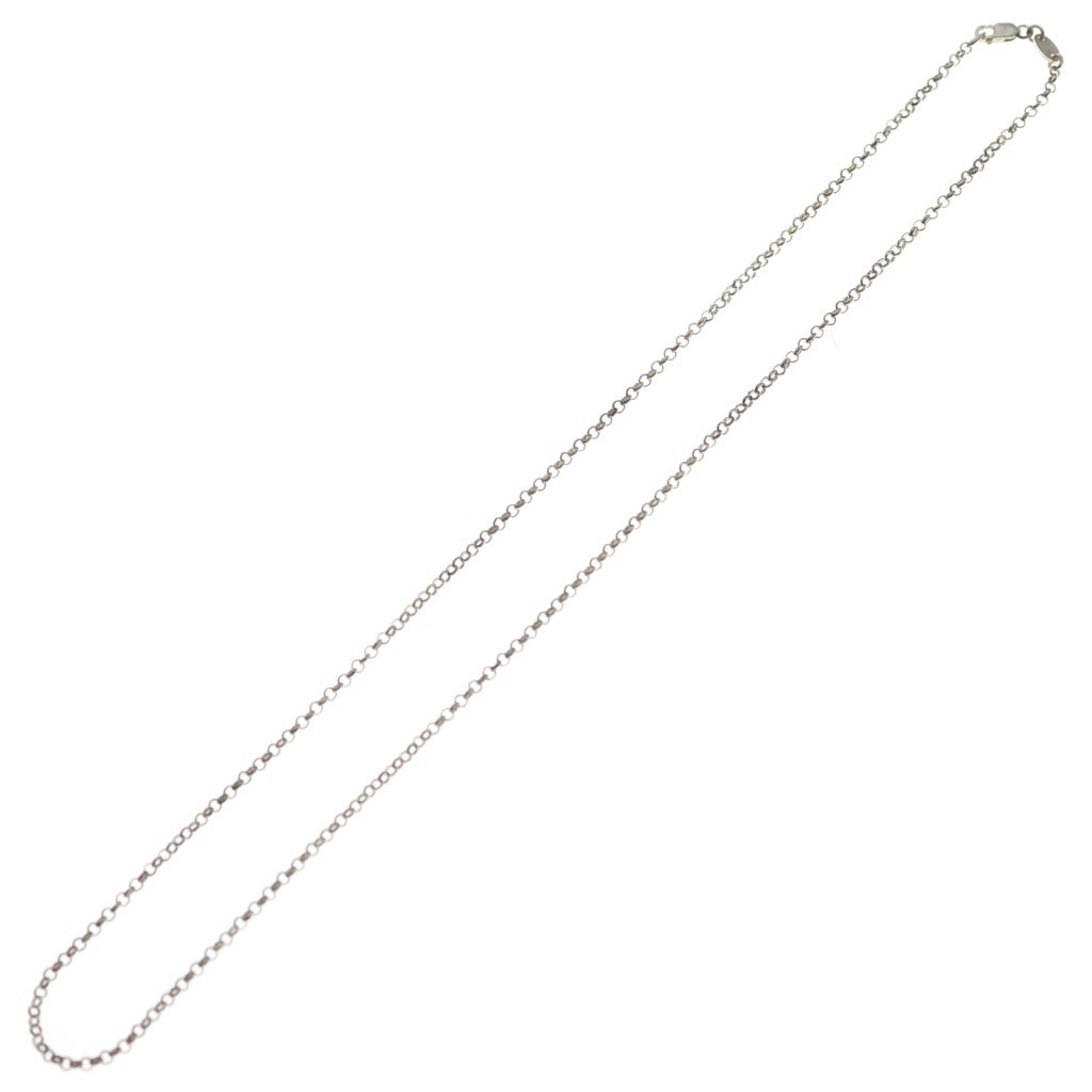 CHROME HEARTS(クロムハーツ) NECKCHAIN R20 ロールチェーンネックレス 20inch シルバー BCA084