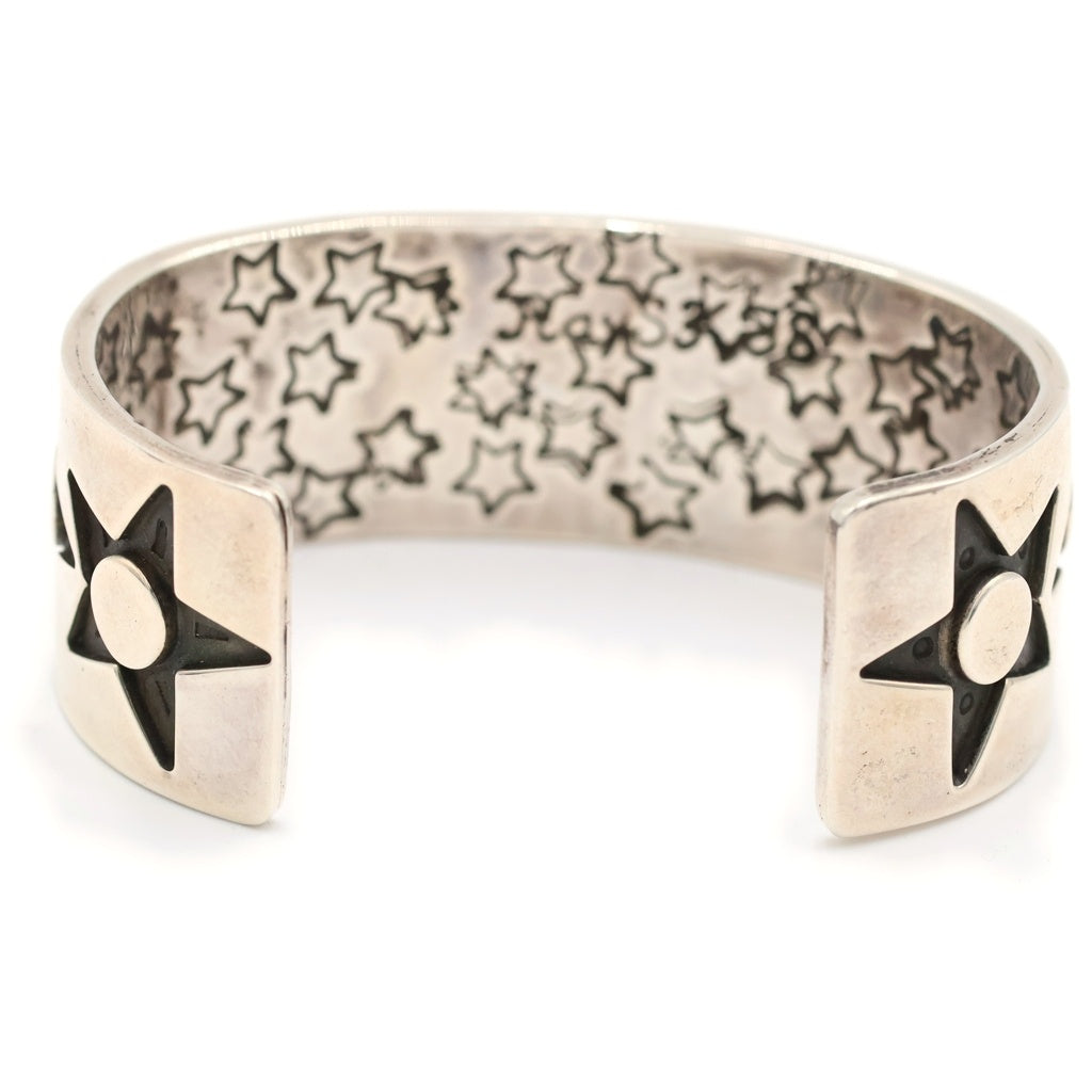 INDIAN JEWELRY(インディアンジュエリー) スターモチーフ バングル シルバー