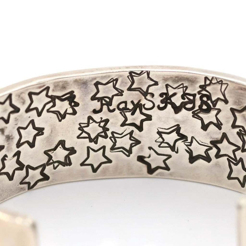 INDIAN JEWELRY(インディアンジュエリー) スターモチーフ バングル シルバー