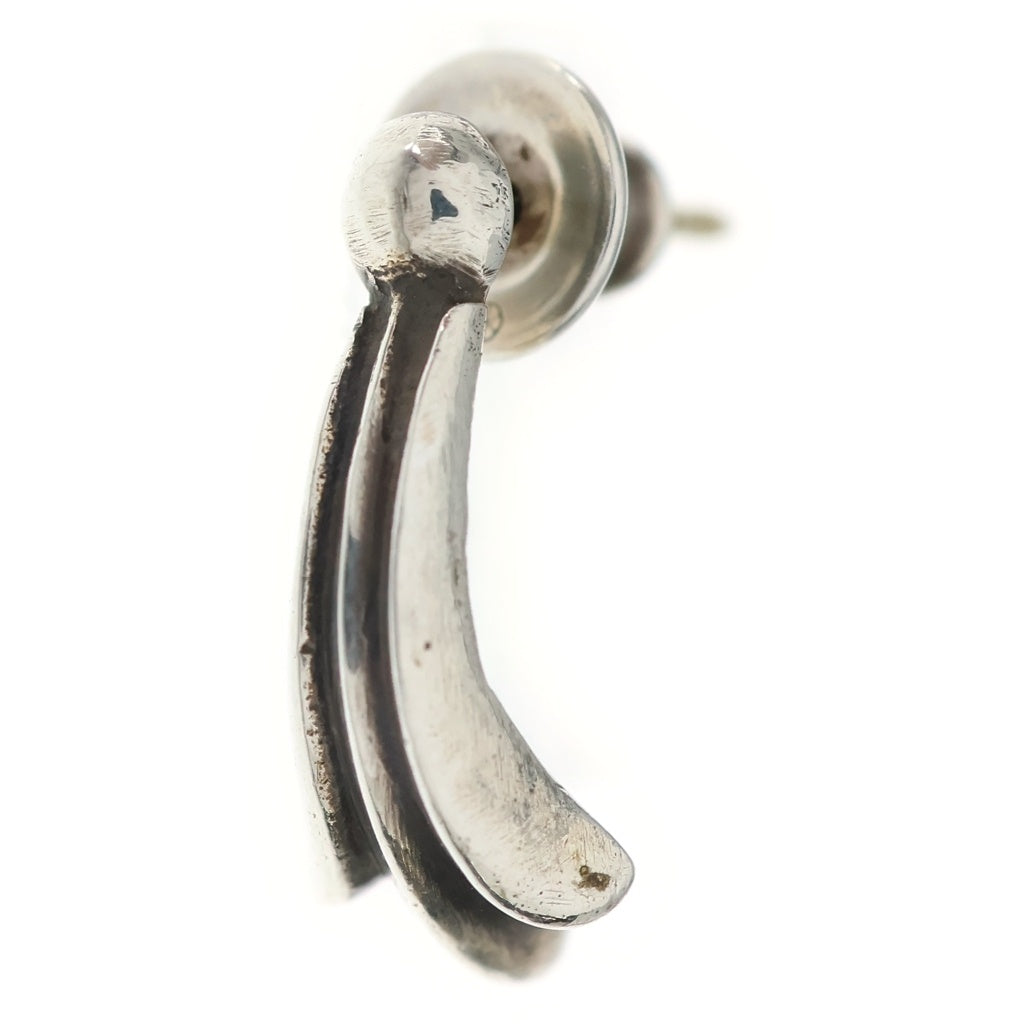 CHROME HEARTS(クロムハーツ) STUD CRSSTAL クロステイルスタッド ピアス シルバー