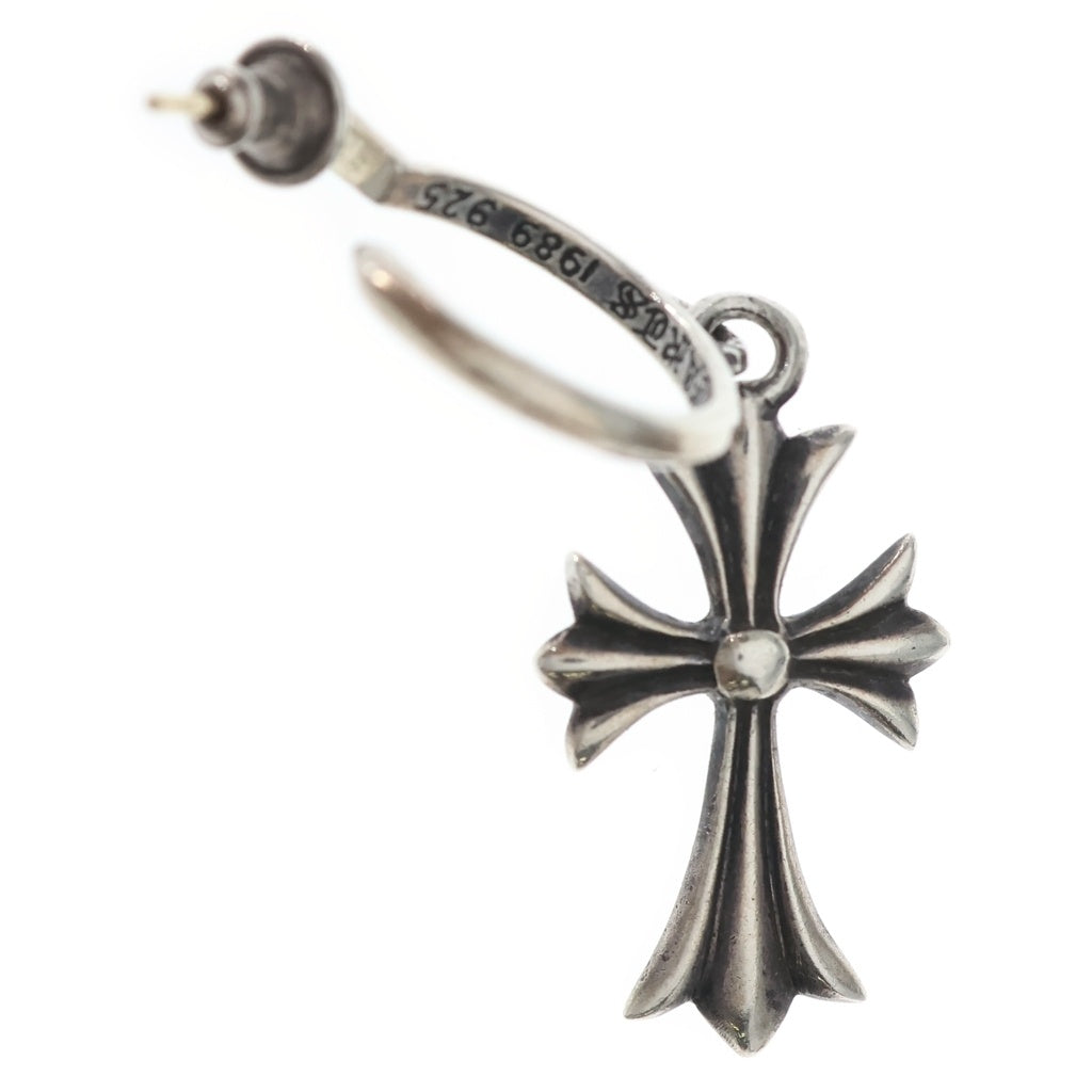 CHROME HEARTS(クロムハーツ) TINY CH CROSS タイニーCHクロス フープピアス シルバー BCA115