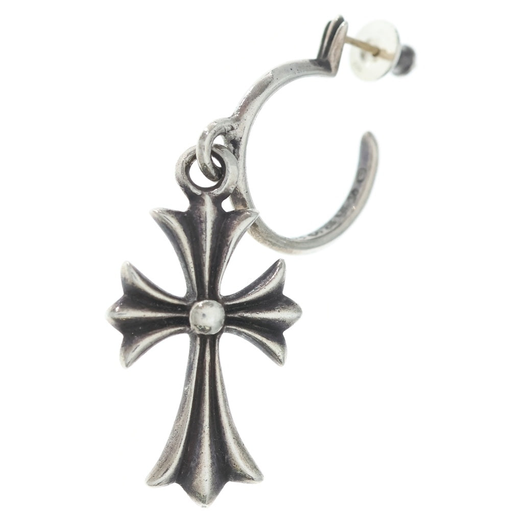 CHROME HEARTS(クロムハーツ) TINY CH CROSS タイニーCHクロス フープピアス シルバー BCA115
