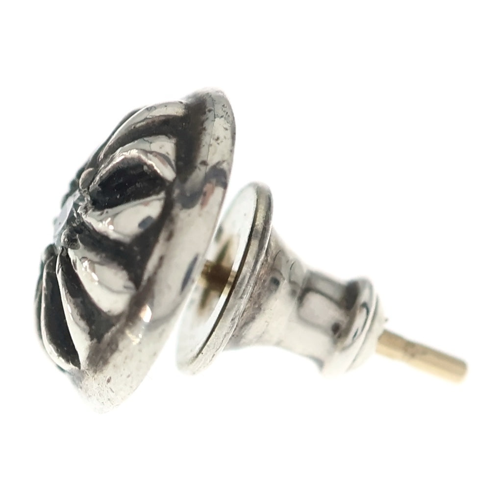 CHROME HEARTS(クロムハーツ) STUD CRSBLL DIA クロスボールスタッド 1ダイヤ ピアス シルバー
