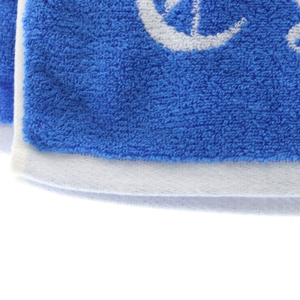 CHROME HEARTS(クロムハーツ) BEACH TOWEL ロゴ総柄ビーチタオル ブルー