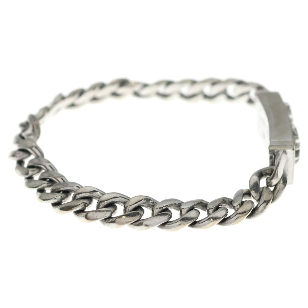 CHROME HEARTS(クロムハーツ) 18KWG ID MINI CHX DIA CHX ミニID ダイヤ ブレスレット ホワイトゴールド