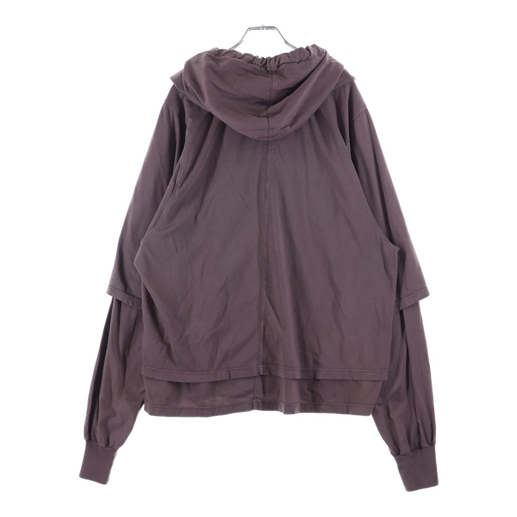 DRKSHDW(ダークシャドウ) Hustler Hoodie レイヤードパーカー