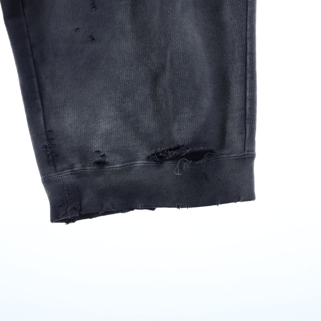 MAISON MIHARAYASUHIRO(メゾンミハラヤスヒロ) 25AW SUN FADED PANTS サン フェイディッド スウェットパンツ ブラック