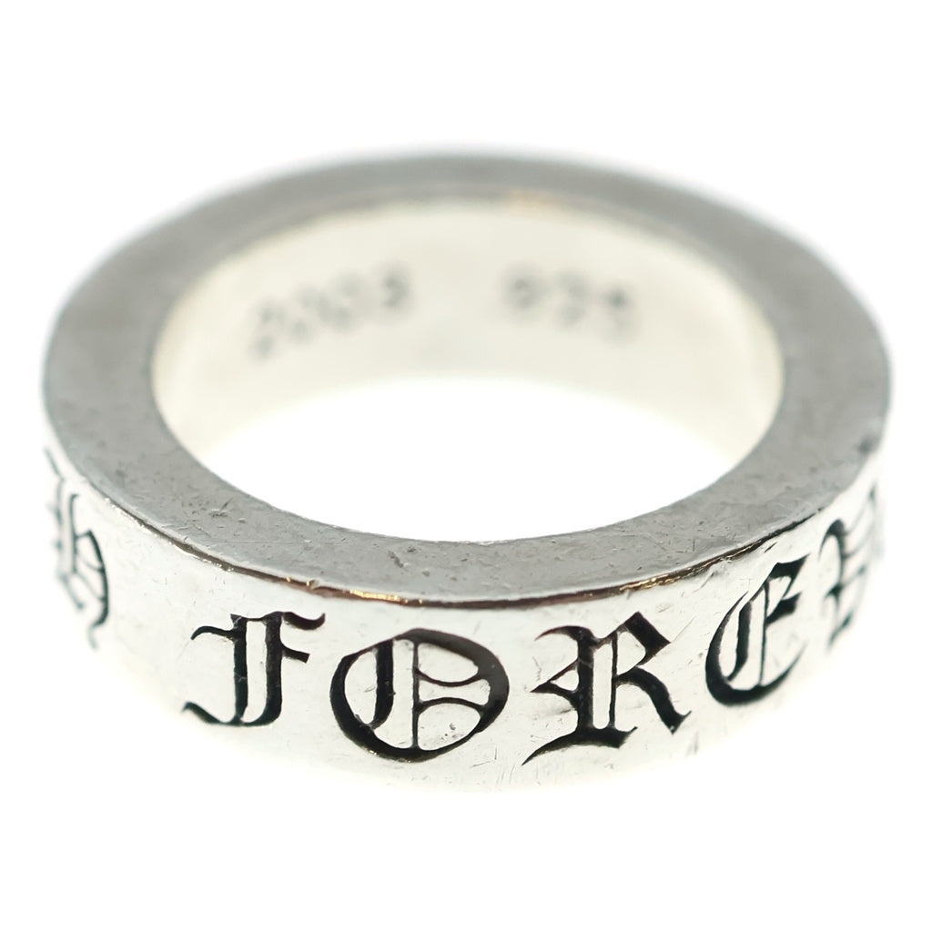 CHROME HEARTS(クロムハーツ) 6mm SPACER FOREVER 6mmスペーサーリング フォーエバーシルバーBCA337 レディース