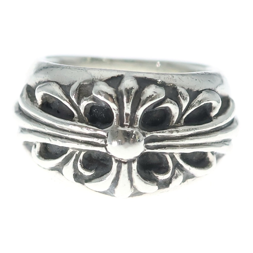 CHROME HEARTS(クロムハーツ) FLRL CRS フローラルクロス リング シルバー BCA346