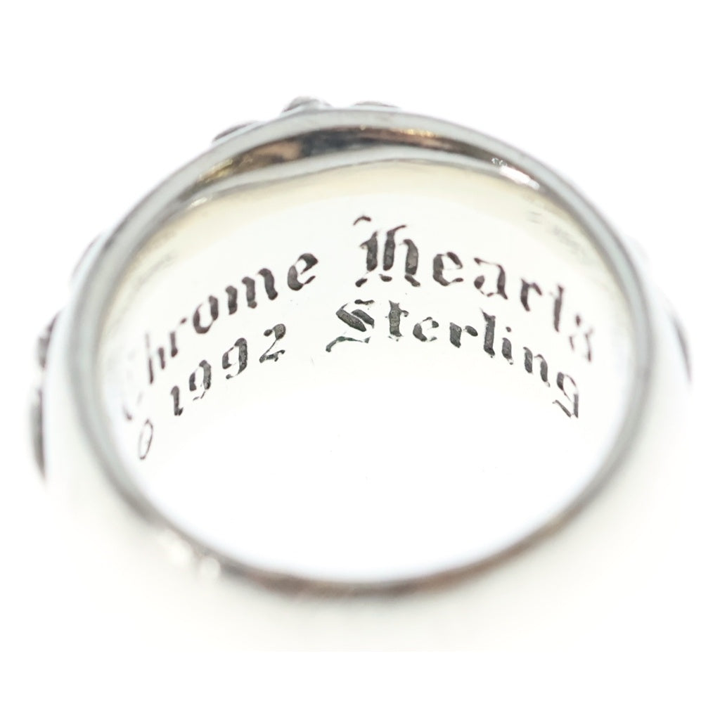 CHROME HEARTS(クロムハーツ) FLRL CRS フローラルクロス リング シルバー BCA346