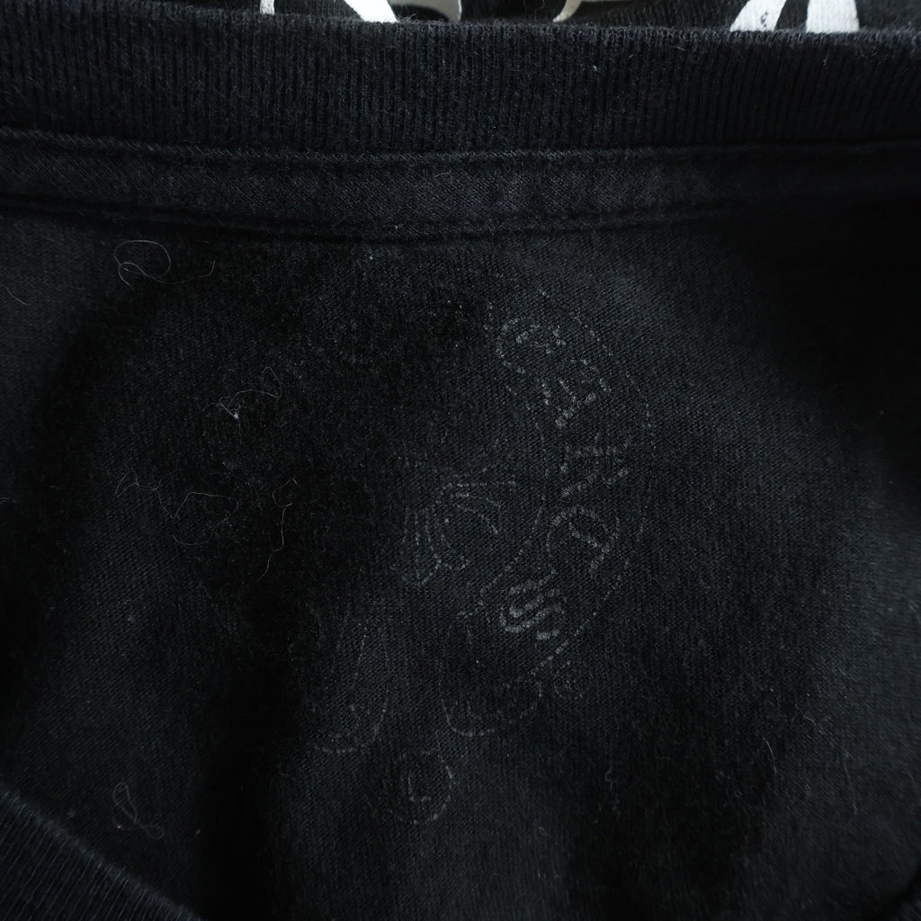 CHROME HEARTS(クロムハーツ) CH T-SHRT 1 バック英字プリントTシャツ 半袖カットソー ブラック