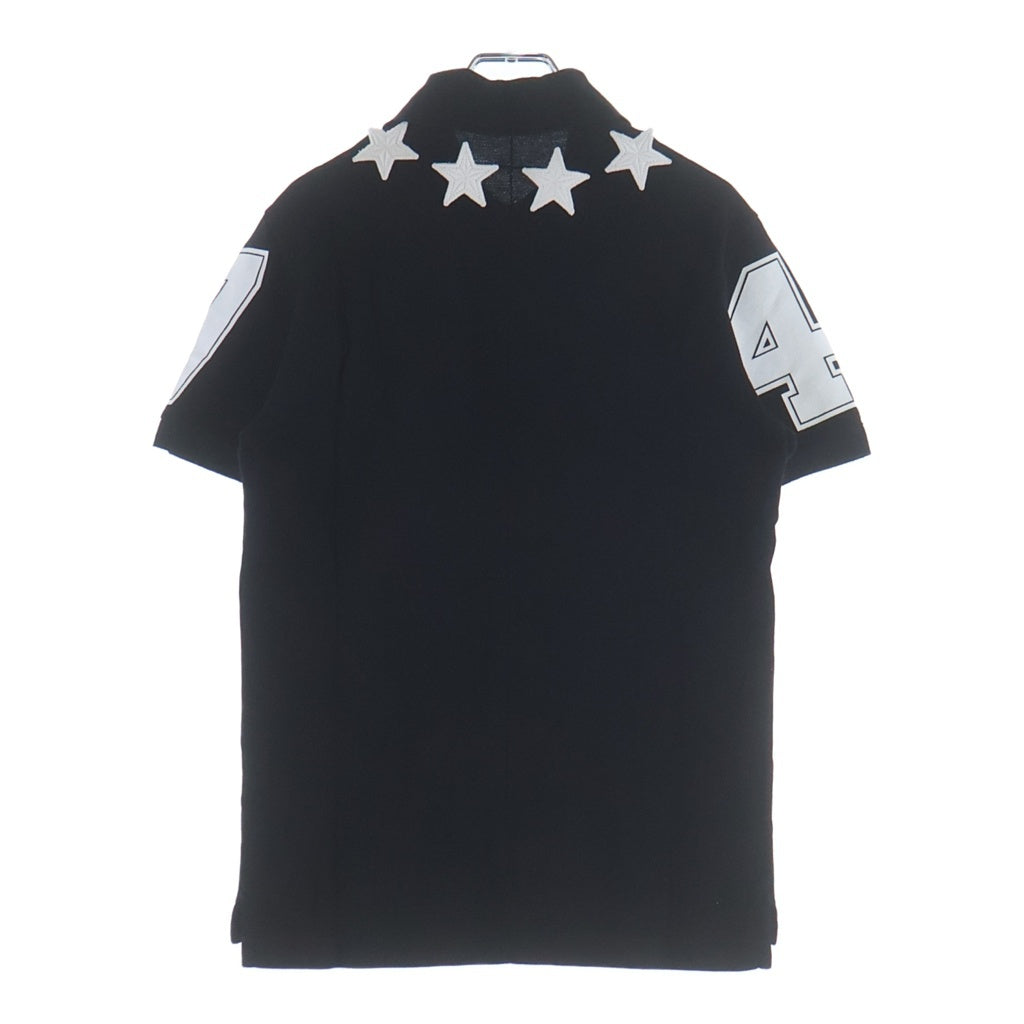 GIVENCHY(ジバンシィ) スターパッチ ポロシャツ ブラック 15S 7102 701