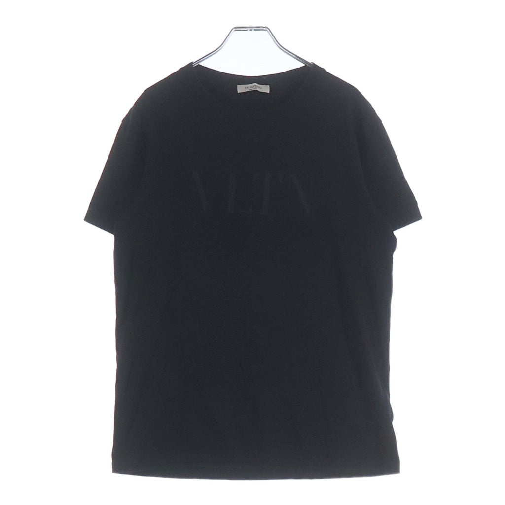 VALENTINO(ヴァレンティノ) フロントロゴプリント 半袖Tシャツ ブラック TV3MG10V3LE