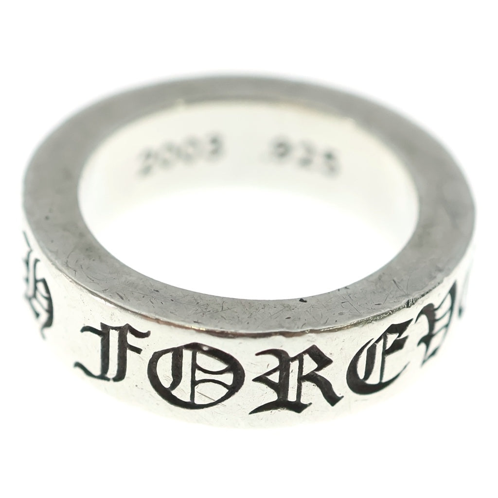 CHROME HEARTS(クロムハーツ) 6mm SPACER FOREVER 6mmスペーサーリング フォーエバーシルバーBCA337 レディース